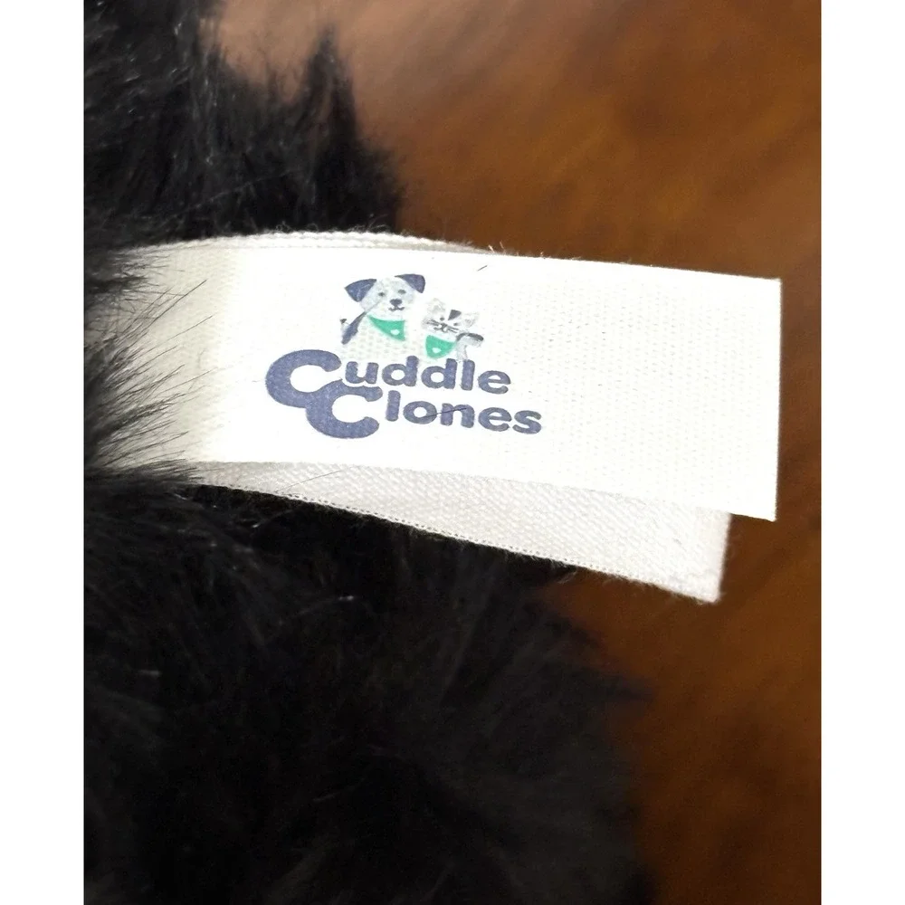 Cuddle Clones Custom Black Labrador Retriever Realistic Plush Stuffed Animal Dog